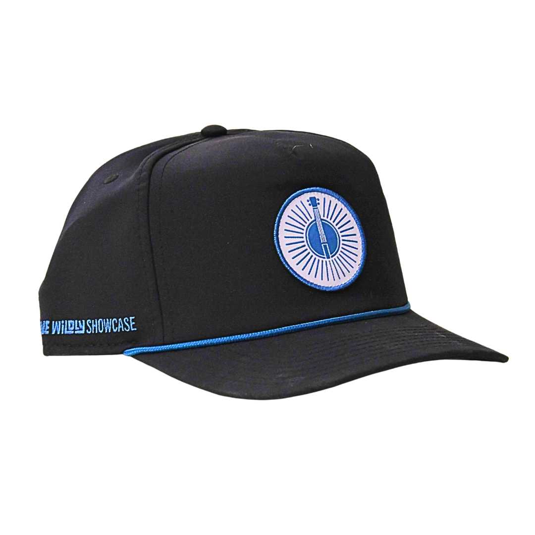 Sing Out Loud Festival Hat - Black with Teal