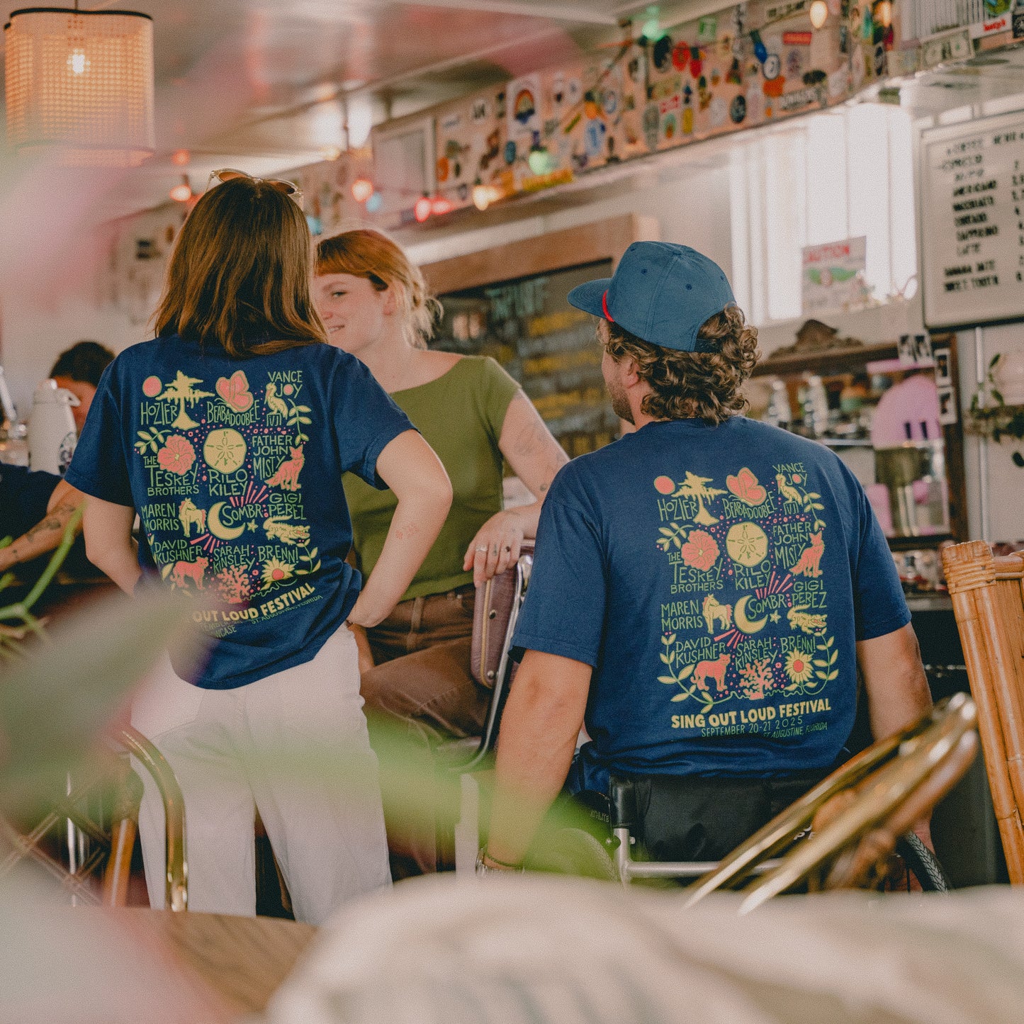 Live Wildly Showcase Lineup Tee
