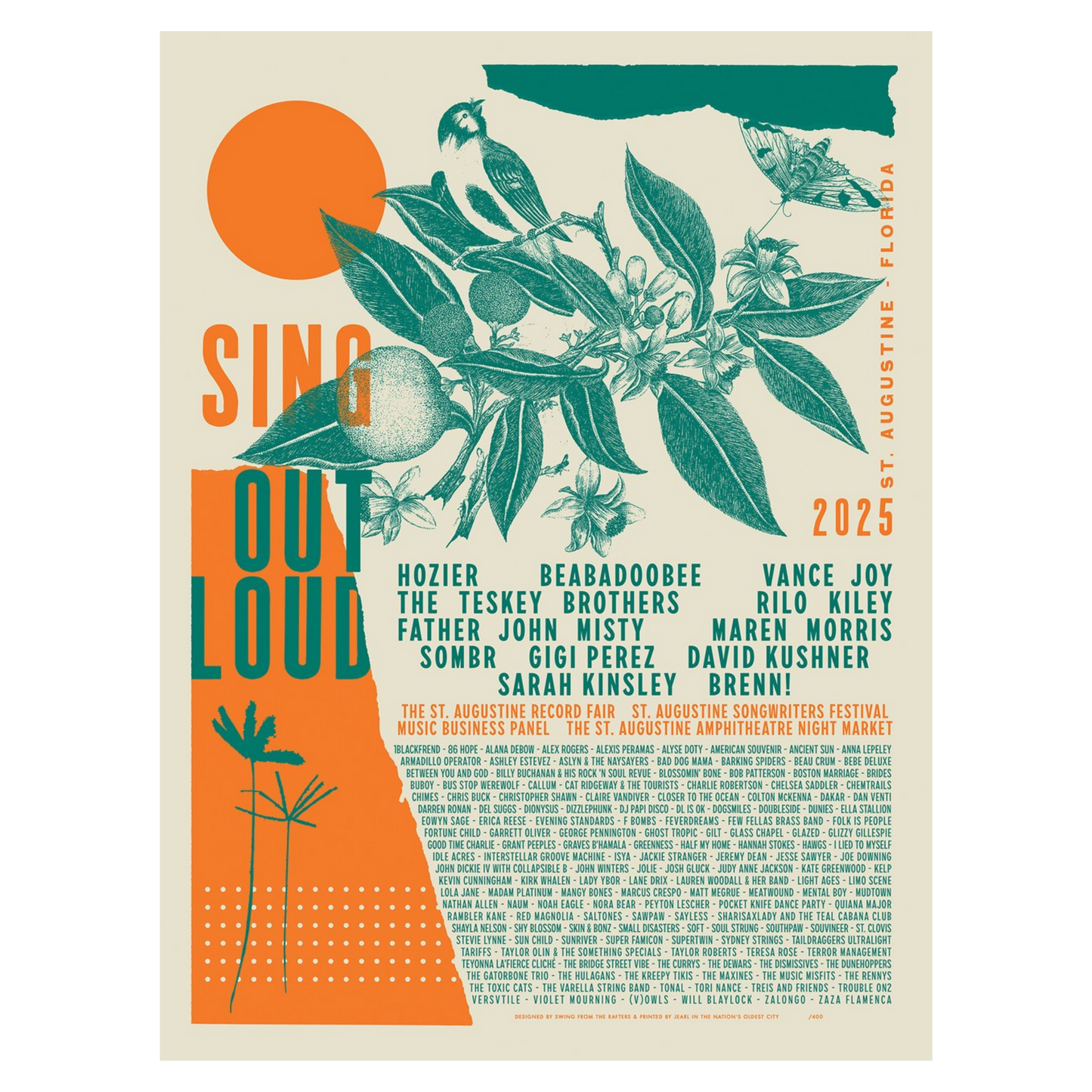 Month of Music 2025 Screen Print Poster - LIMITED STOCK!