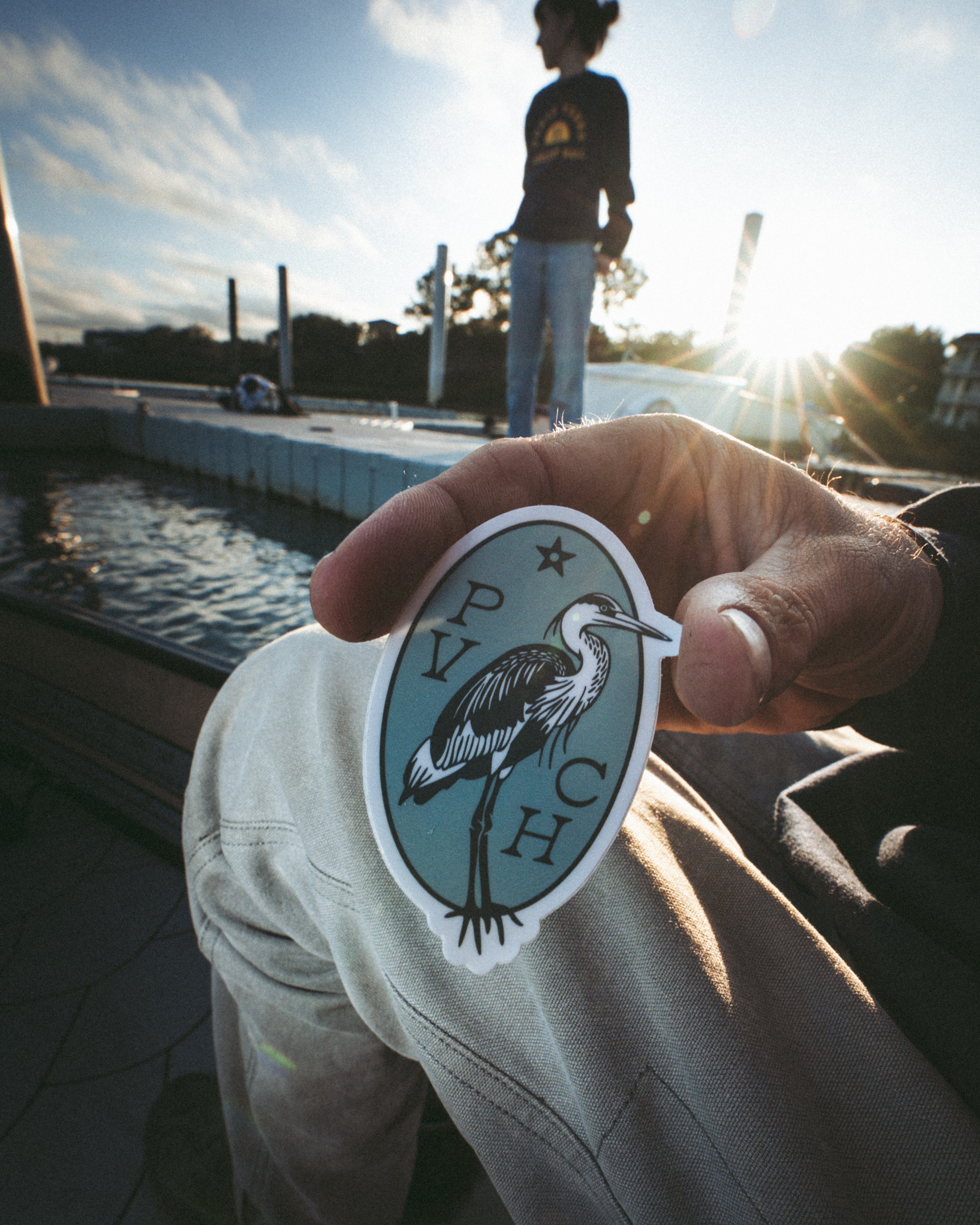 Egret Sticker
