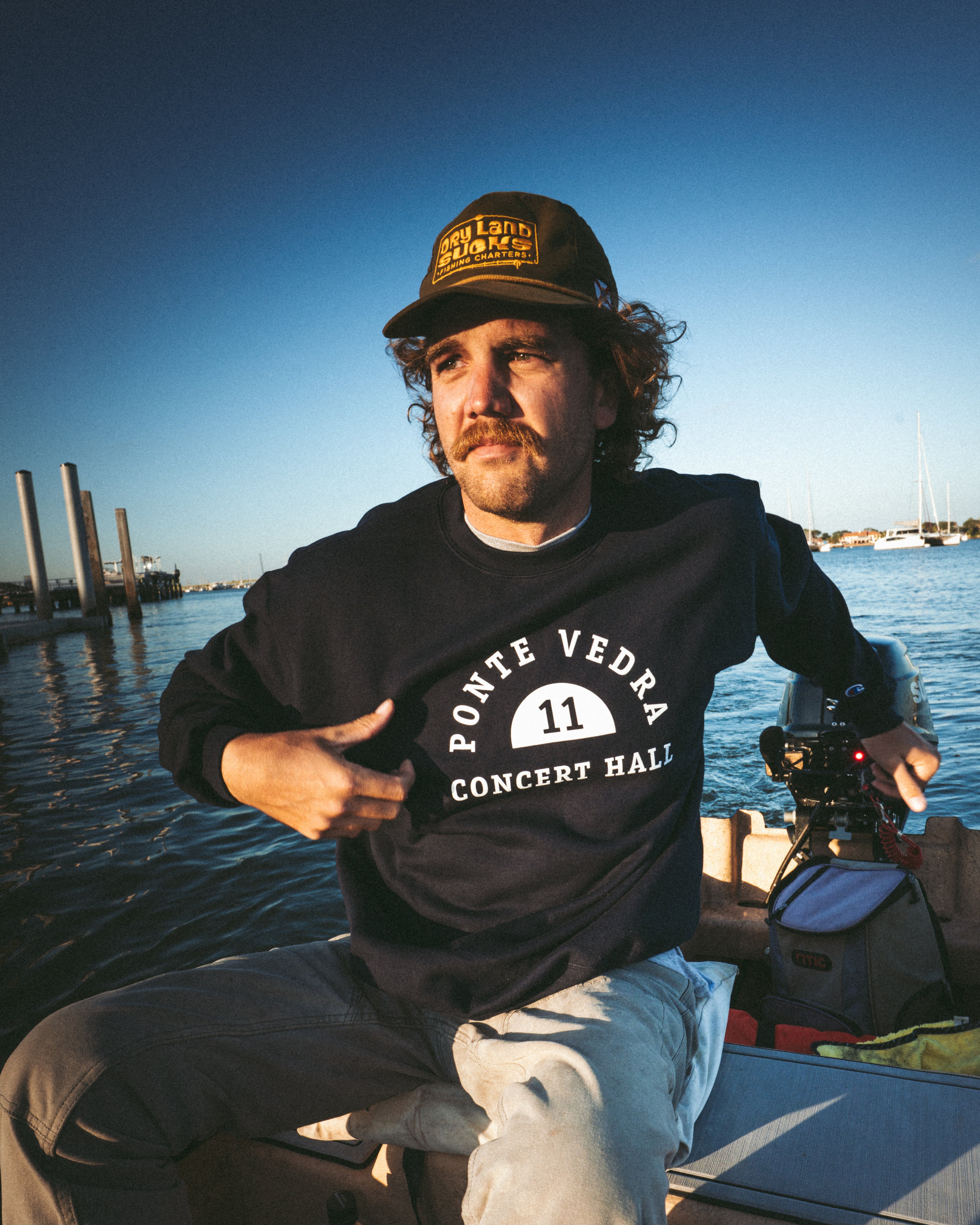 Collegiate Crew - Navy & White