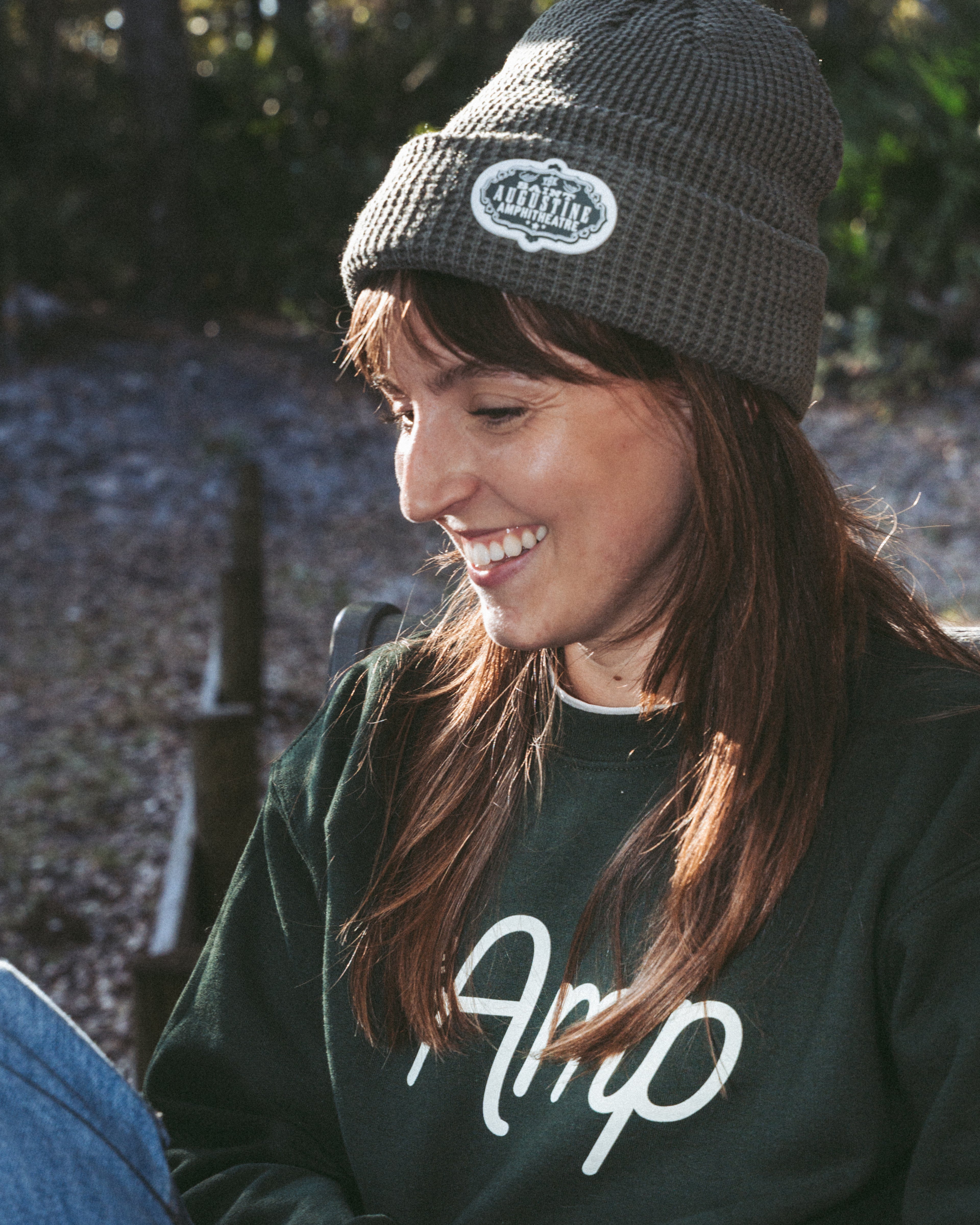 Snowbird Waffle Beanie - Sage
