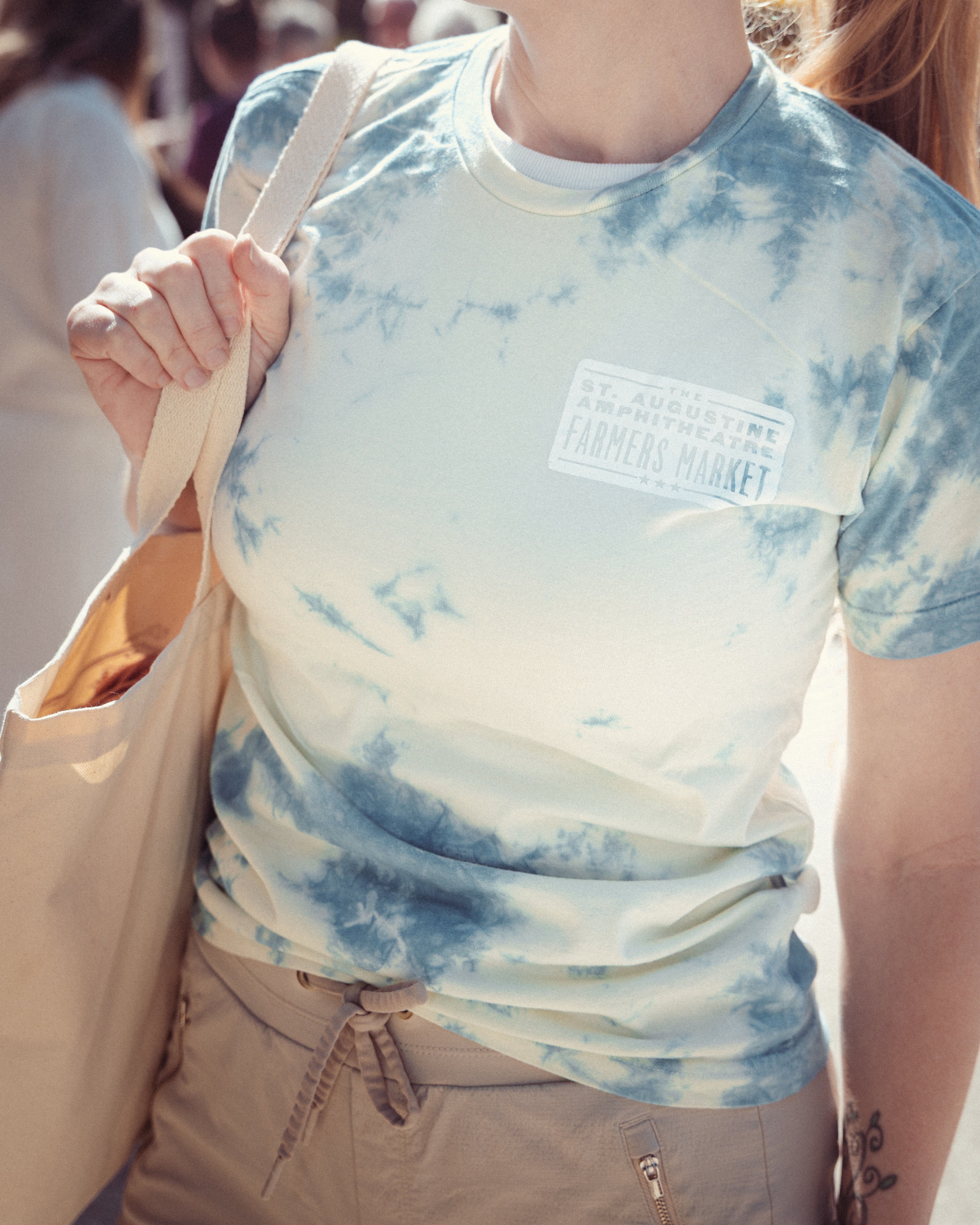Farmers Market Tee - Tie Dye