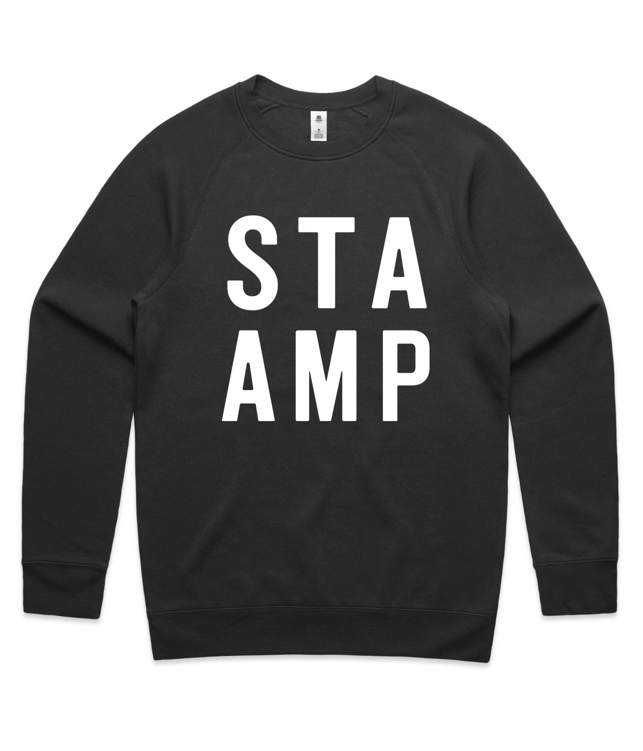 STA AMP Crewneck Sweater - Black