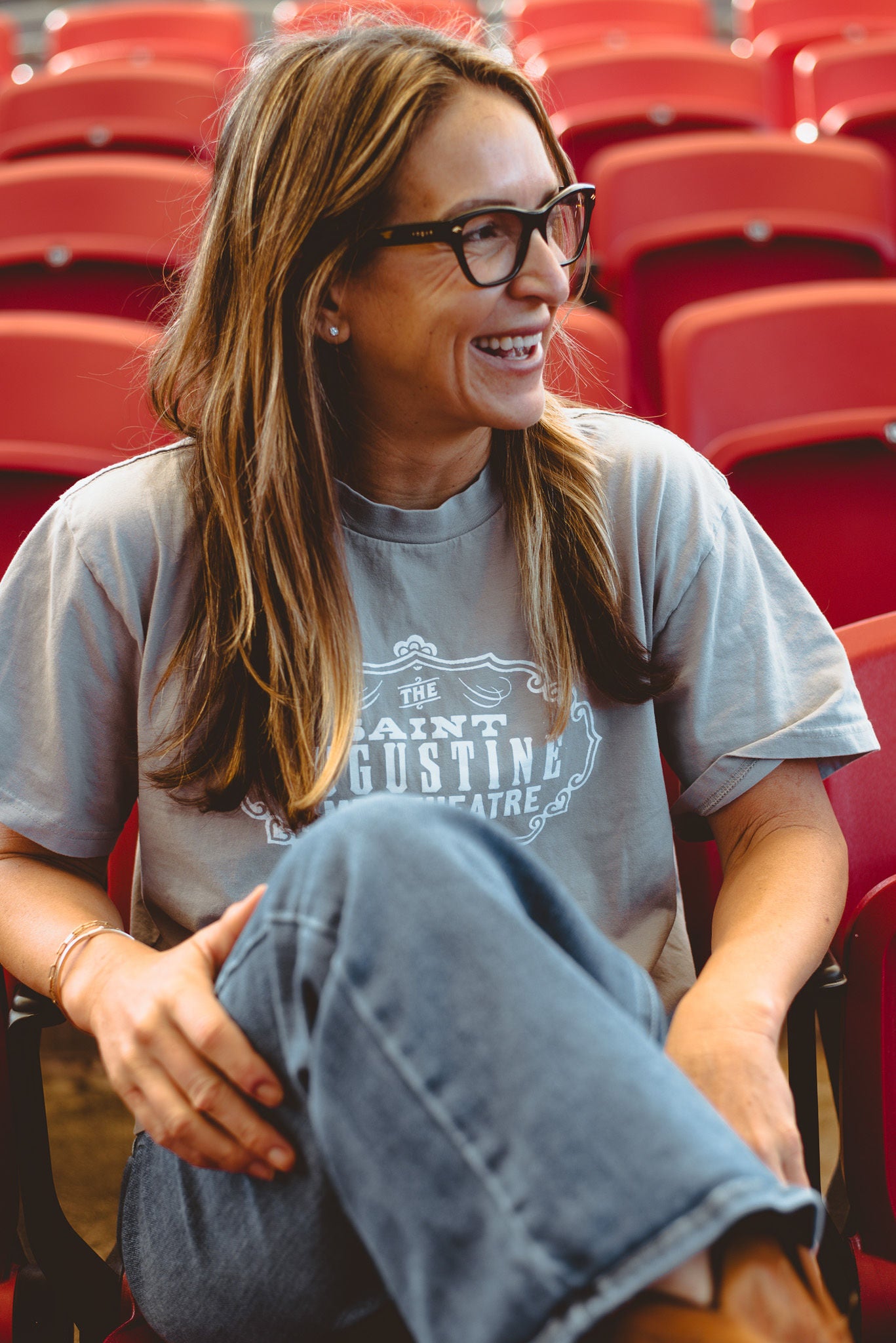 Ladies Heritage Tee - Storm