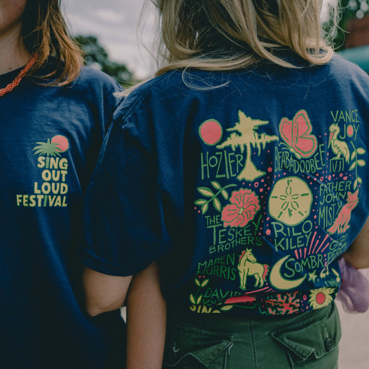 Live Wildly Showcase Lineup Tee