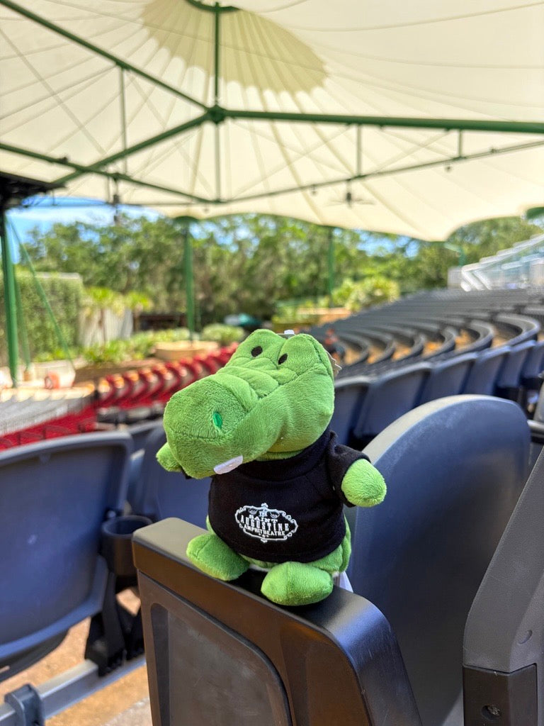 The AMP Gator Stuffed Animal