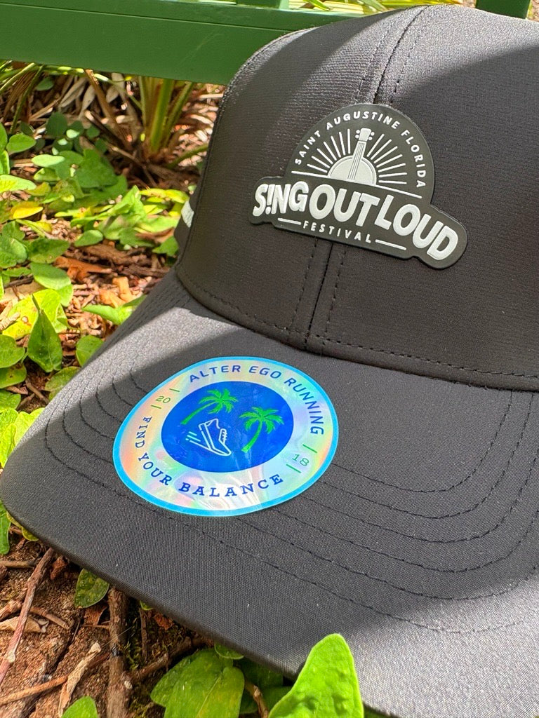 Sing Out Loud Black Trotter Hat