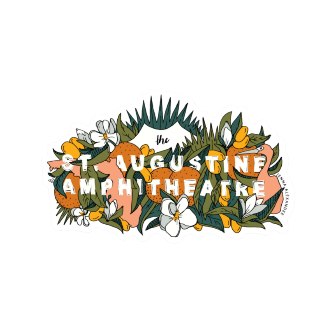 Jenna Alexander Design Vinyl Sticker