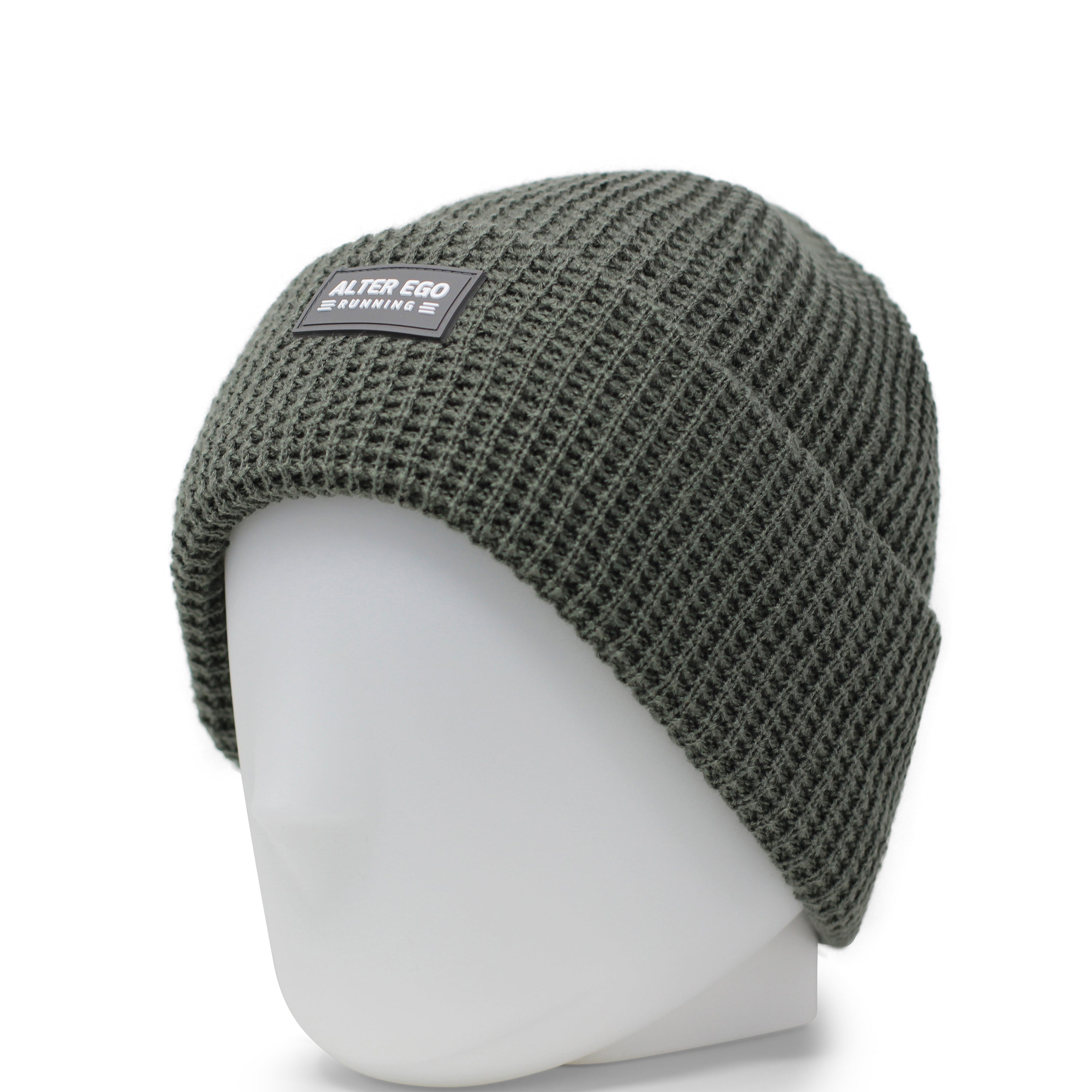 Snowbird Waffle Beanie - Sage