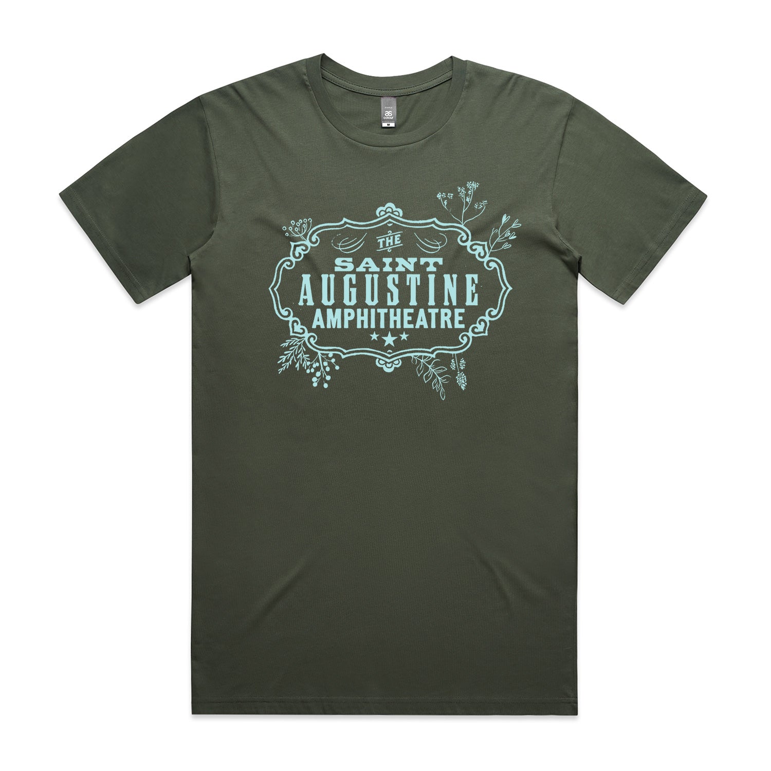 Heritage Floral Design T-Shirt - Cypress