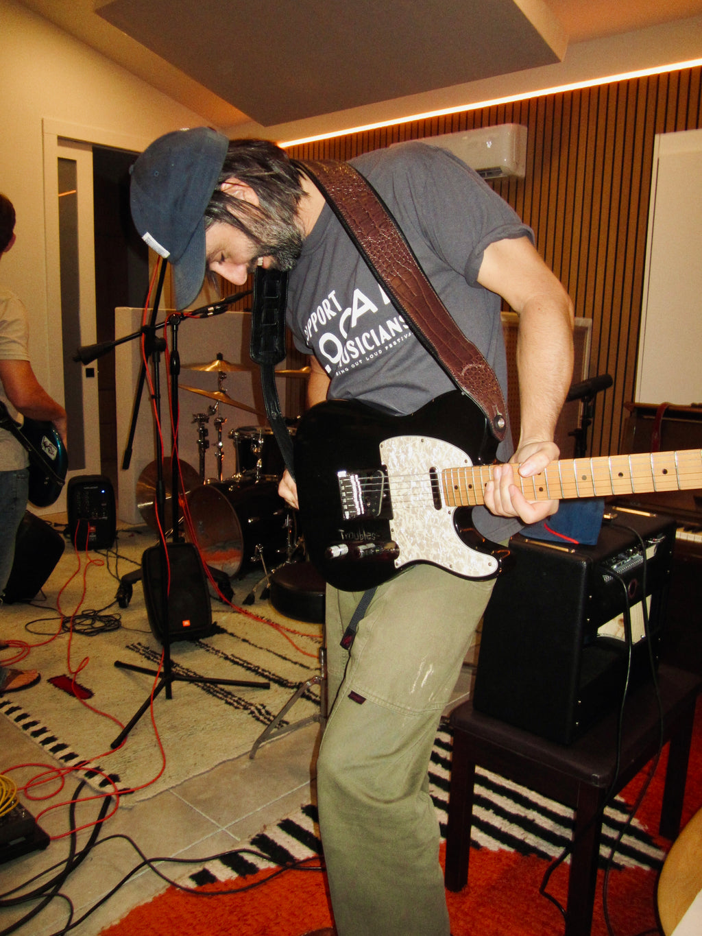 Support Local Musicians Tee - Graphite