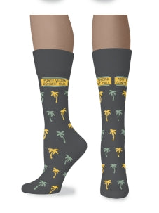 Cotton Crew Socks (Palms)