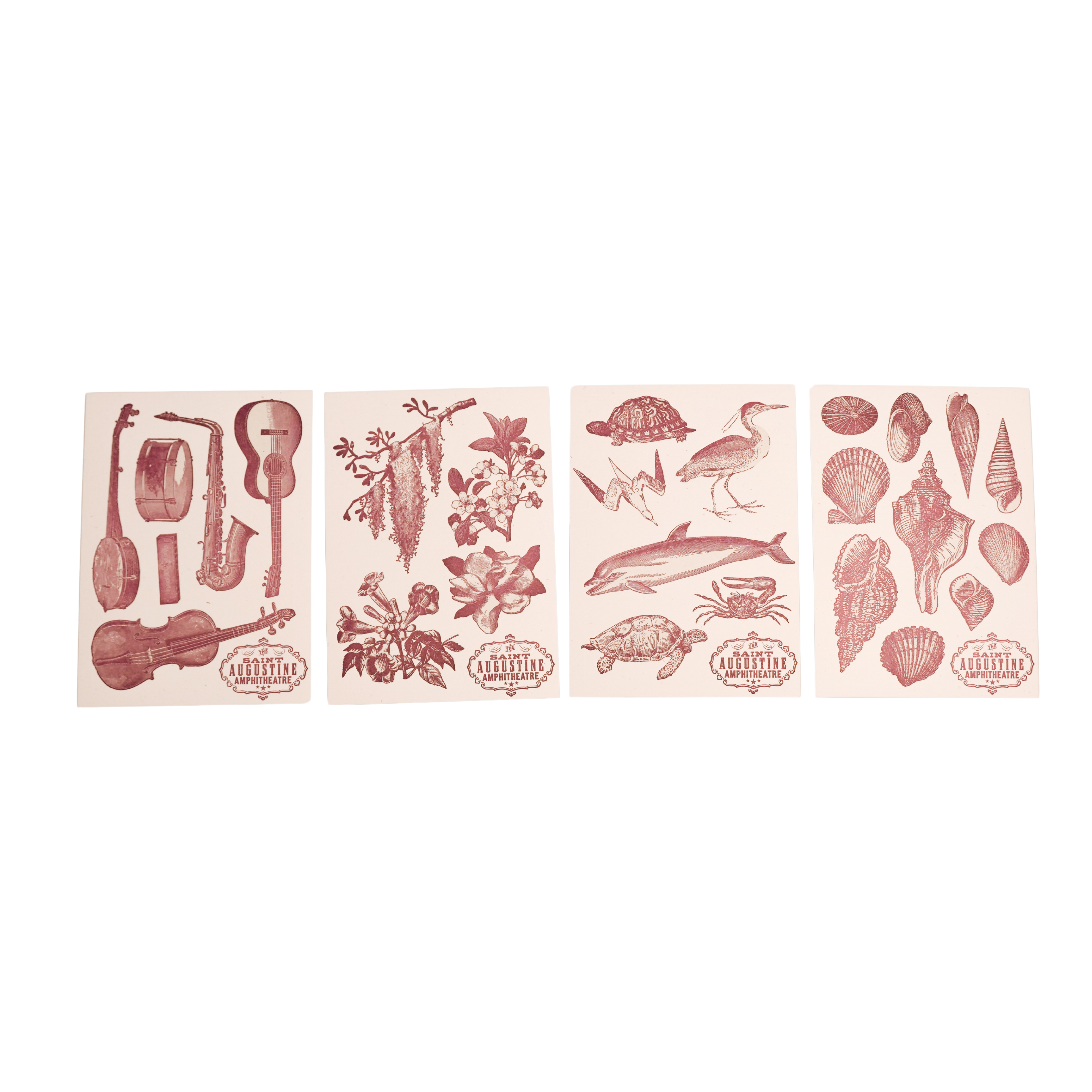 Amphitheatre Post Card Set by MC Pressure