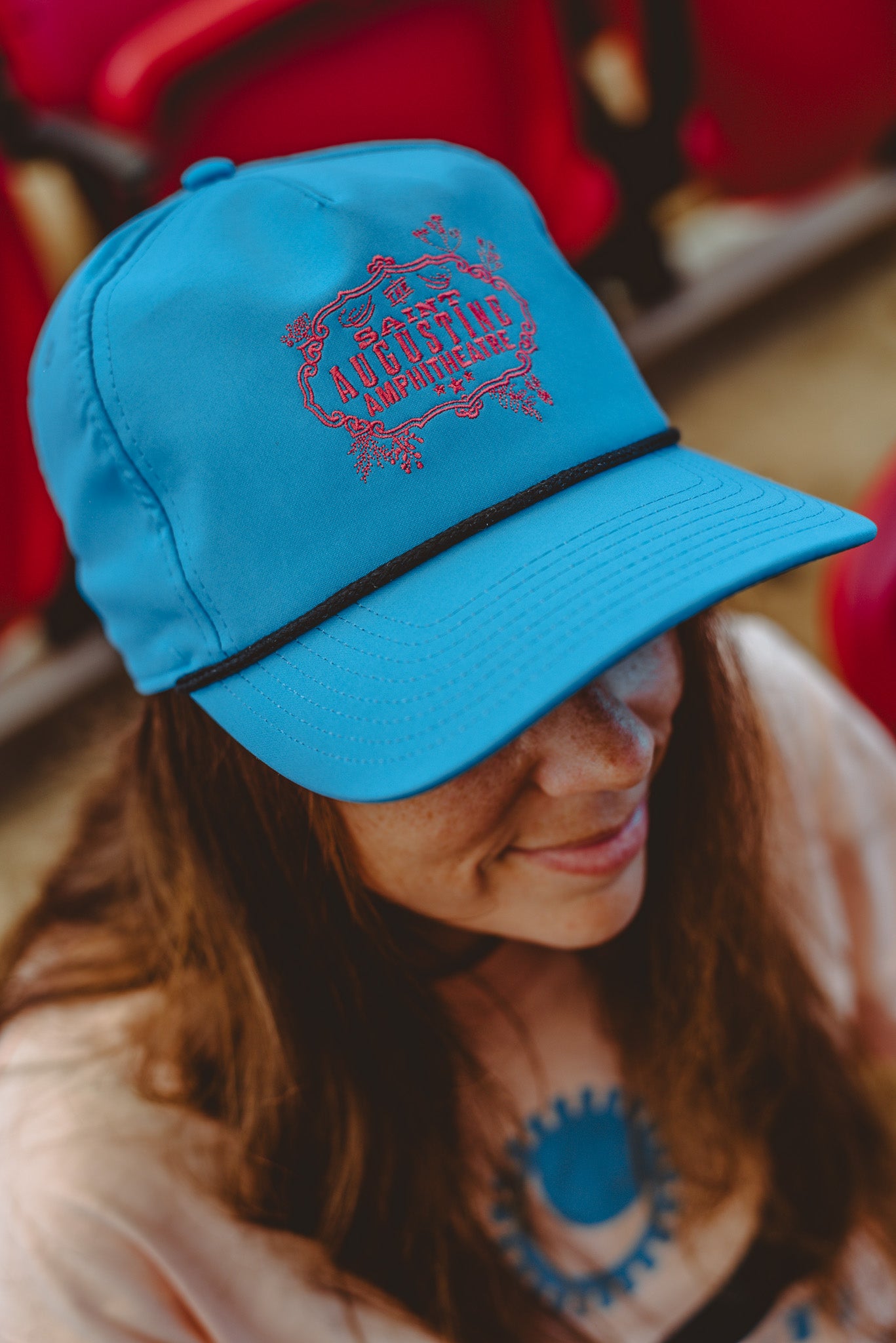 Marlin Trucker Hat - Blue