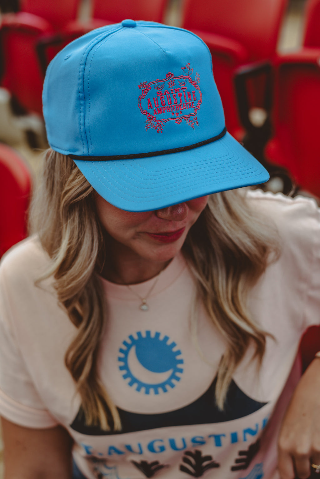 Marlin Trucker Hat - Blue