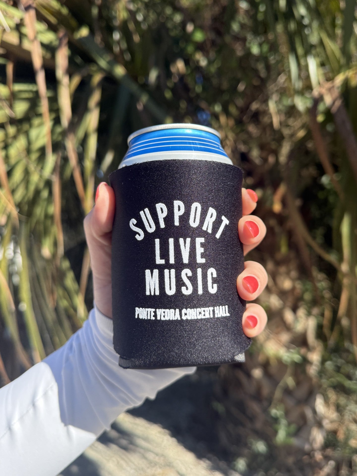 Support Live Music Koozie - Ponte Vedra Concert Hall