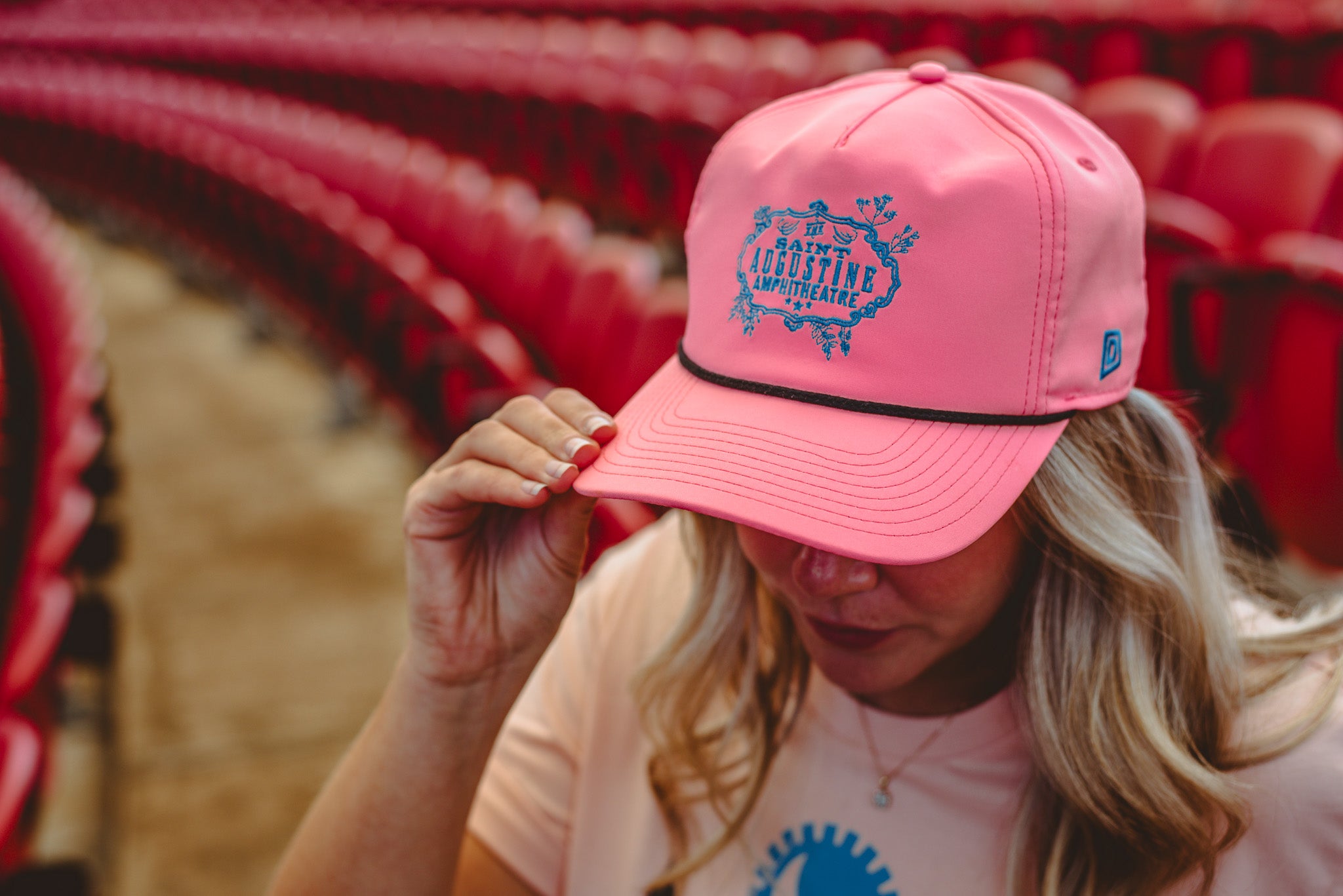 Marlin Trucker Hat - Pink