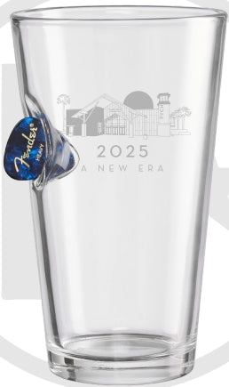 Pint Glass with Fender Pick (New Era)