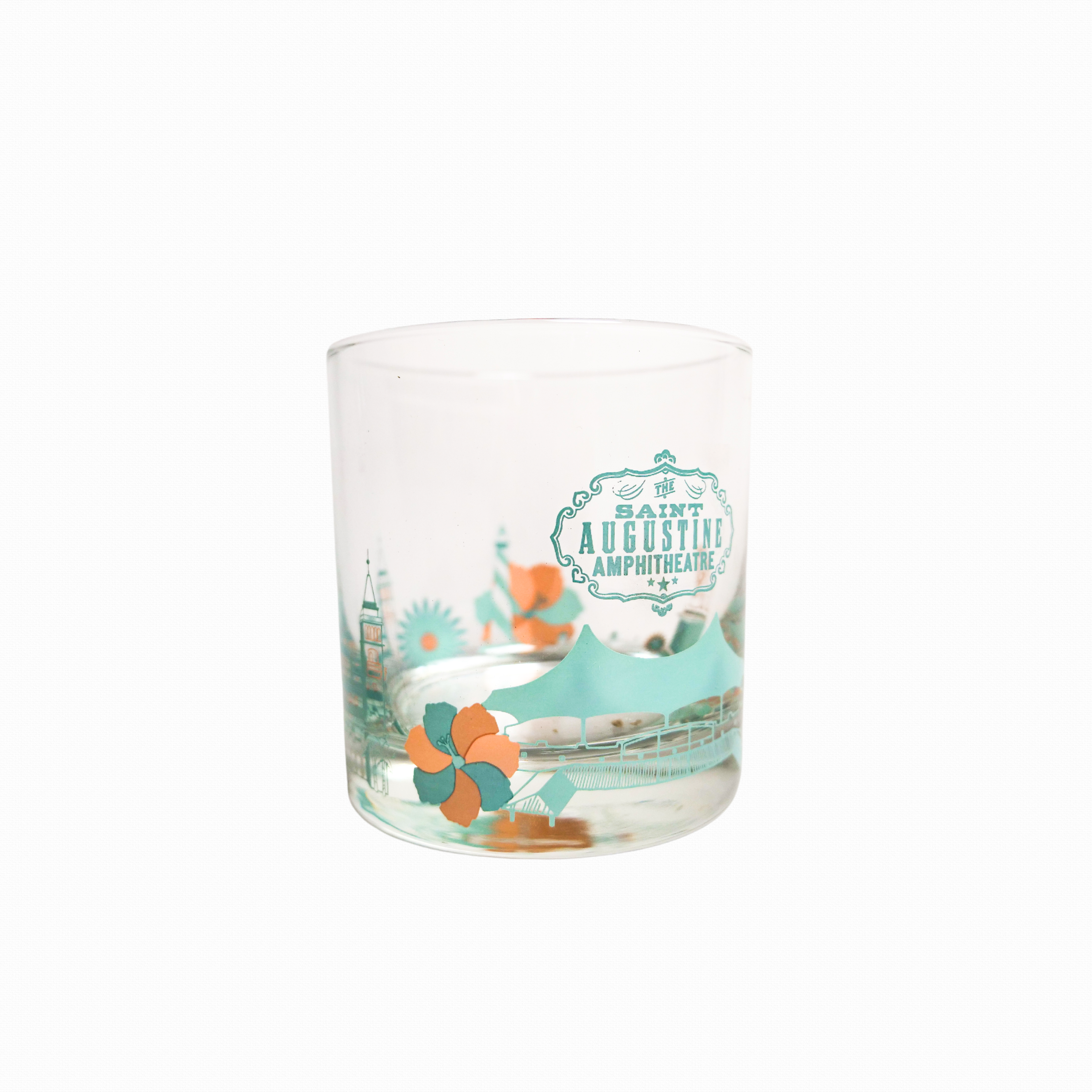 St. Augustine Amphitheatre Rocks Glass