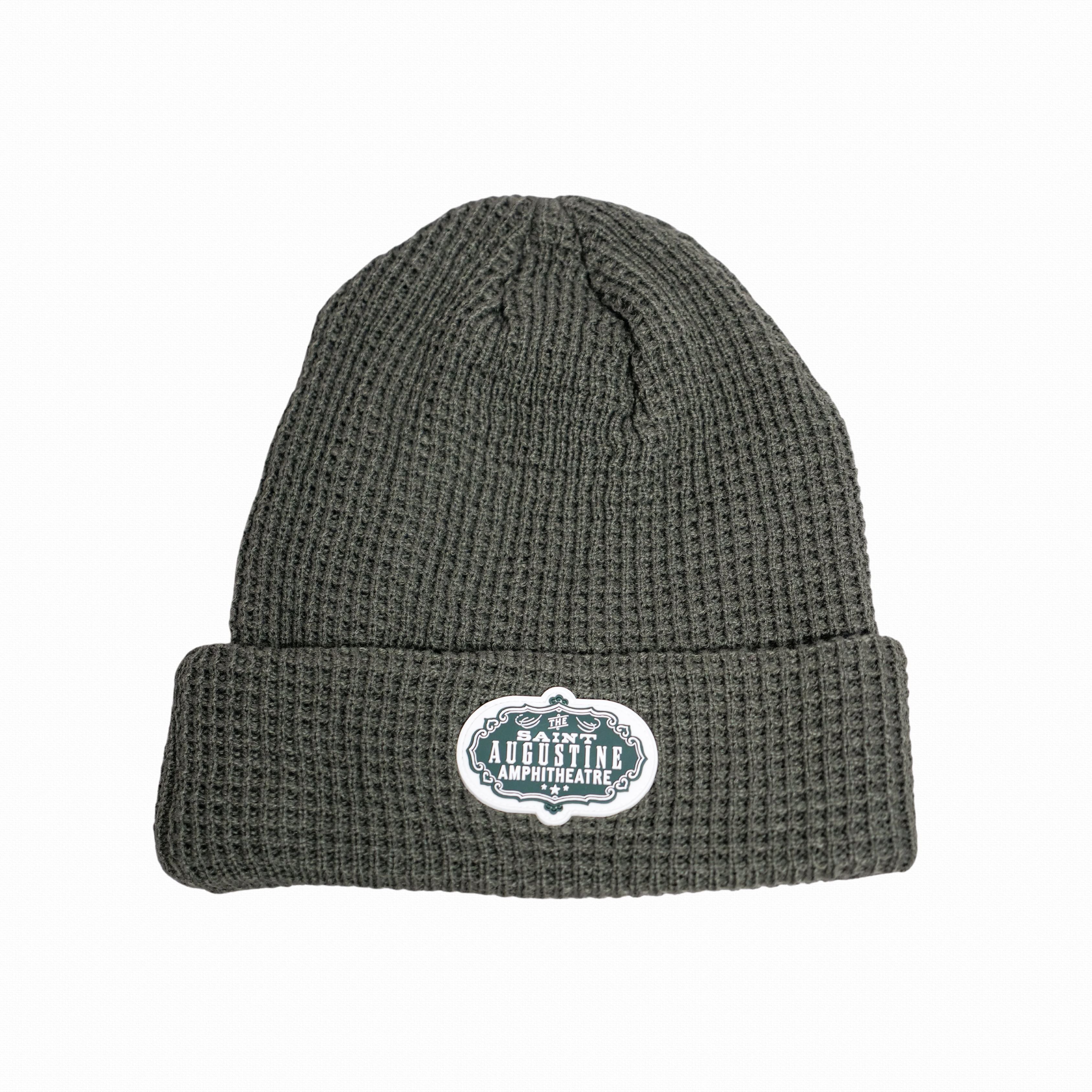 Snowbird Waffle Beanie - Sage