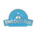 Sing Out Loud Lapel Pin